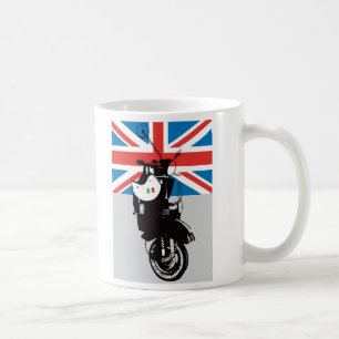 Caneca De Café Vespa retro de Moto  