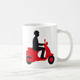 Caneca De Café Vespa scooter