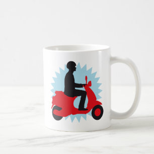 Caneca De Café Vespa scooter