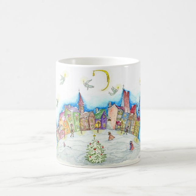 Caneca De Café véspera de natal (Centro)