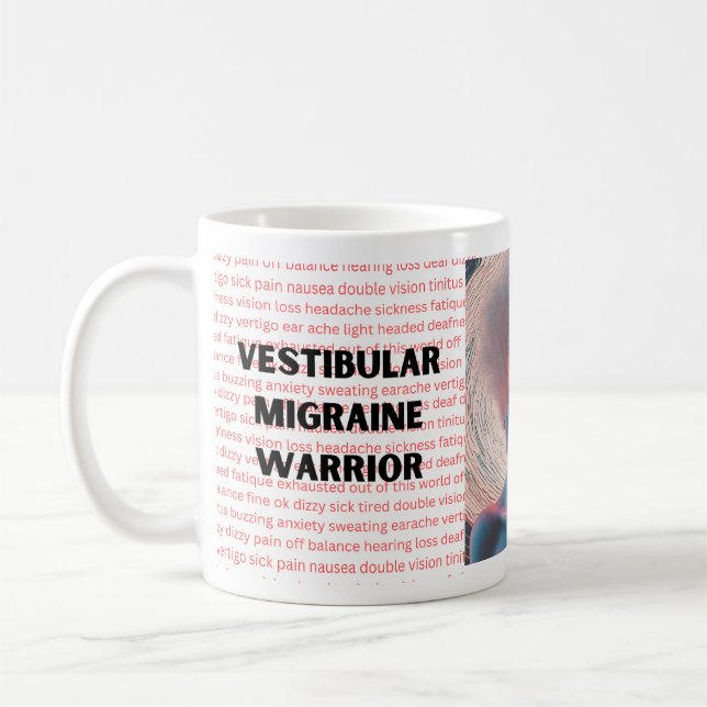 Caneca De Café Vestibular Enxaqueca significa Mug (Esquerda)