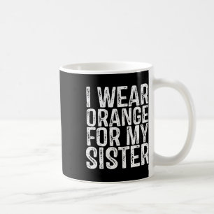 Caneca De Café Vestir Laranja Para A Consciência Da Leucemia Da M