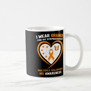 Caneca De Café Vestir Laranja Para A Esclerose Múltipla Do Stepfi