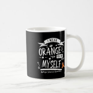 Caneca De Café Vestir Laranja Para Mim Mesma E Esclerose Múltipla