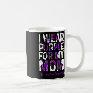Caneca De Café Vestir Roxo Para A Minha Mãe - Sensibilização Para