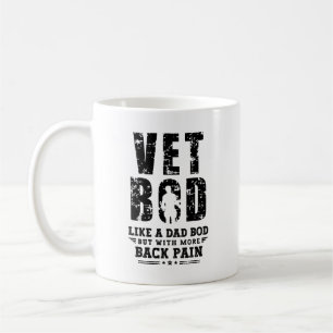 Caneca De Café Vet Bod Como Pai Bod Mas Com Mais Dor Nas Costas