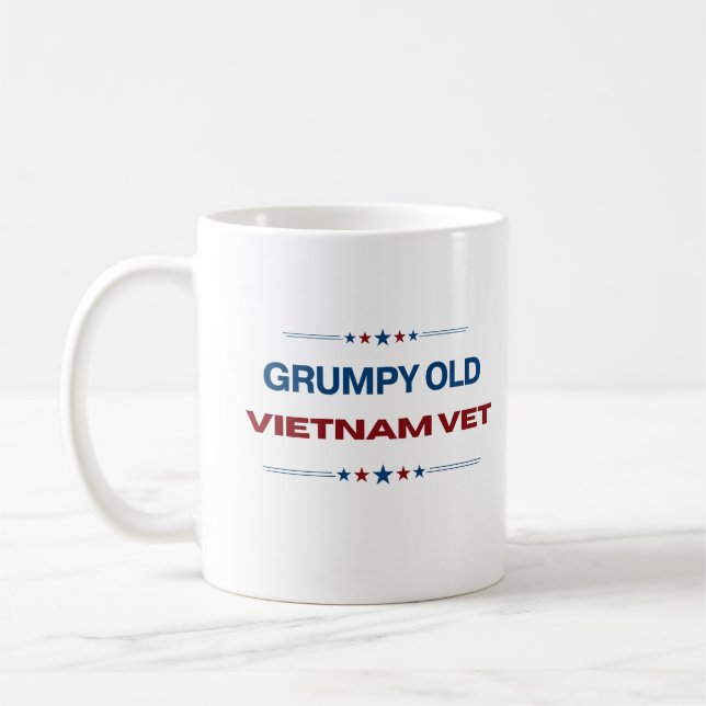 Caneca De Café Vet Engraçado Vet Engraçado Vet Rejeitado Veterano (Esquerda)