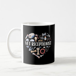 Caneca De Café Vet Recepcionista Veterinária Vet Sec