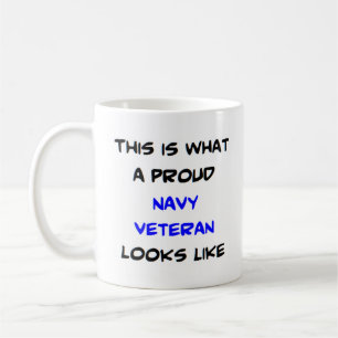 Caneca De Café veteran, navy