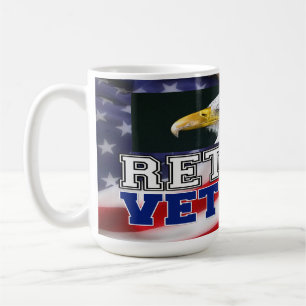 Caneca De Café Veterano Aposentado