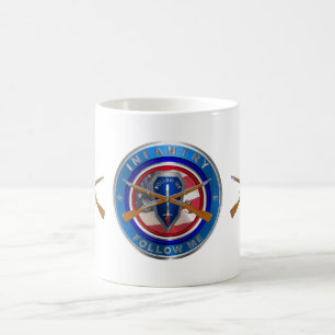 Caneca De Café Veterano de Infantaria