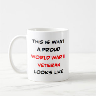 Caneca De Café veterano, guerra mundial ii
