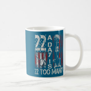 Caneca De Café Veterano Vidas Suicídio Conscientização Ptsd Veter