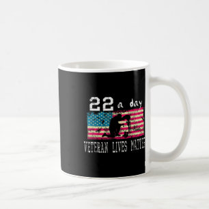 Caneca De Café Veterano Vive Consciência do Suicídio Ptsd Veteran