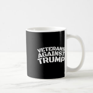 Caneca De Café Veteranos Contra Trump Anti-Trump Veteranos Contra