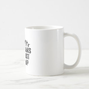 Caneca De Café Veteranos Contra Trump Anti-trump Veteranos Contra