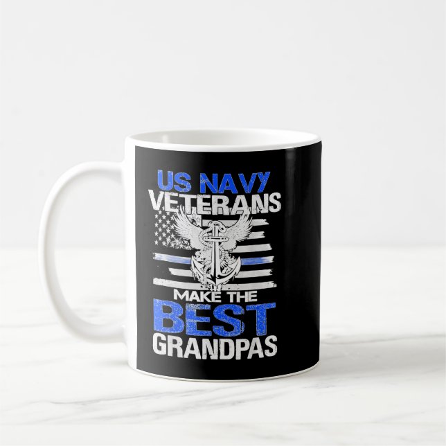 Caneca De Café Veteranos Marinhos americanos fazem os melhores av (Esquerda)