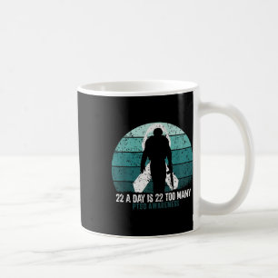 Caneca De Café Veteranos Militares Dos Eua Sensibilizam Ptsd