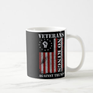 Caneca De Café Veteranos Militares Protestam Bandeira Sem Reis Am