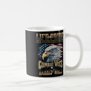 Caneca De Café Veteranos Para Harris Wheimer 2024 Vets Militares