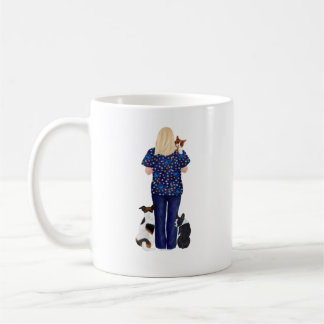 Caneca De Café Veterinária ou veterinária no escritório