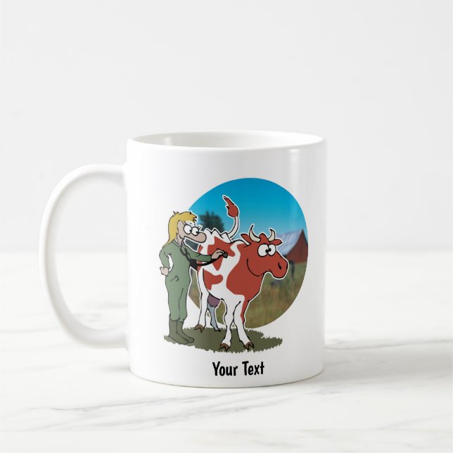 Caneca De Café Veterinário (Esquerda)