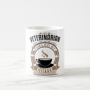 Caneca De Café Veterinário abastecido pelo café