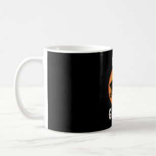 Caneca De Café Vetor de Terror de Halloween de Fantasma de Cachor