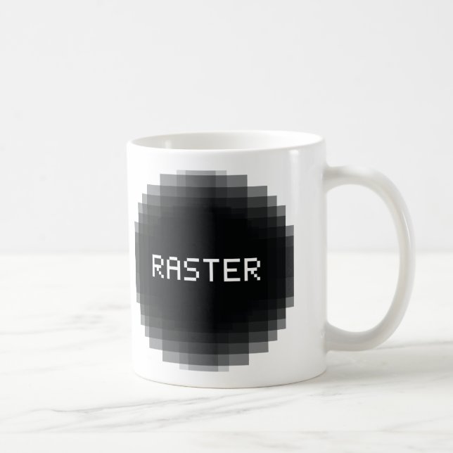 Caneca De Café vetor/raster (Direita)