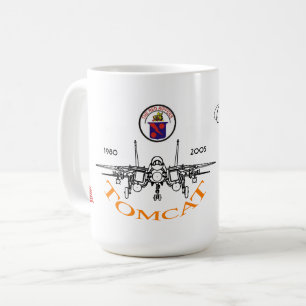 Caneca De Café VF-11 Os Estripadores Vermelhos