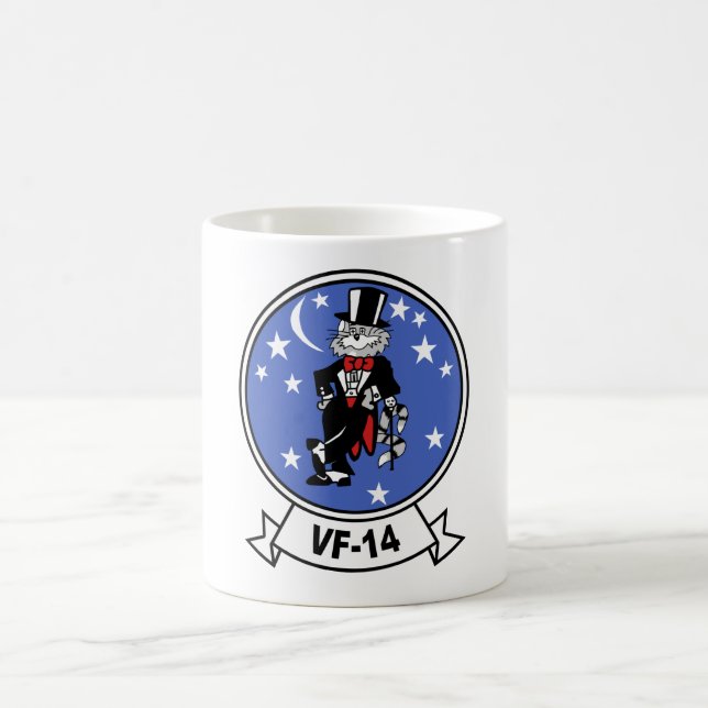 Caneca De Café VF-14 Tophatters (Centro)