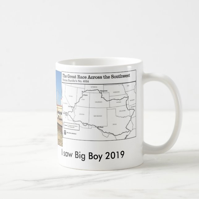 Caneca De Café Vi o Big Boy (Direita)