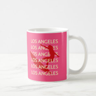 Caneca De Café Viagem Art de Los Angeles, Califórnia, Viagem Art,