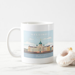 Caneca De Café Viagem da Catedral de Helsínquia-Finlândia