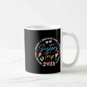 Caneca De Café Viagem das Irmãs 2025 Lembranças das Meninas Amiga