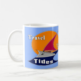 Caneca De Café Viagem das marés