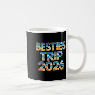 Caneca De Café Viagem das melhores amigas 2026 férias de cruzeiro