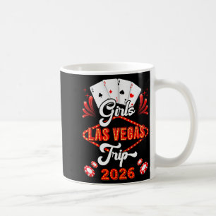 Caneca De Café Viagem das meninas para Las Vegas 2026 férias da f