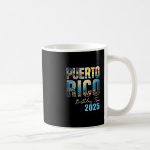 Caneca De Café Viagem de Aniversário para Porto Rico 2025 Cruzeir