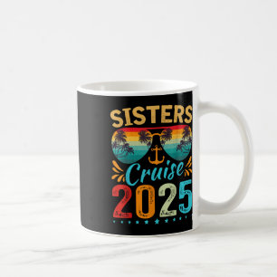 Caneca De Café Viagem de Cruzeiro das Irmãs 2025 Férias Viagem Ir