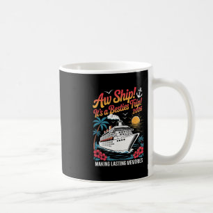 Caneca De Café Viagem de Cruzeiro das Melhores Amigas 2026 Férias