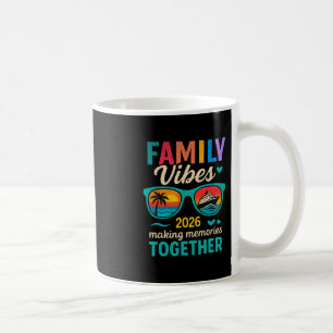 Caneca De Café Viagem de Cruzeiro Family Vibes 2026 Criando Memór