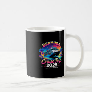 Caneca De Café Viagem de Cruzeiro pelas Bermudas 2025 Presente de