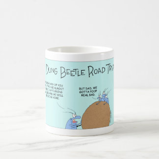 Caneca De Café Viagem de Dung Beetle