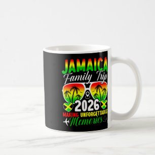 Caneca De Café Viagem de Família Jamaica 2026 Criando Memórias Ja