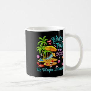 Caneca De Café Viagem de férias de verão para as Ilhas Virgens Am