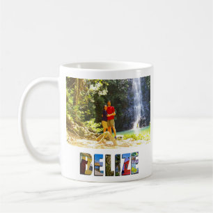 Caneca De Café Viagem de Férias em Belize Crie Sua Própria Foto d