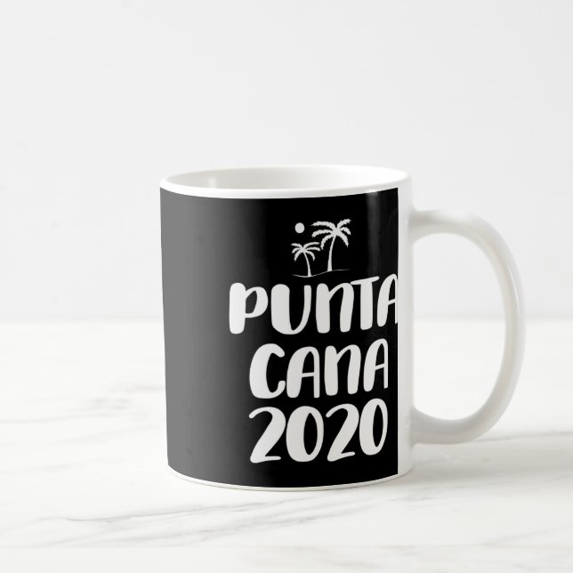 Caneca De Café Viagem de Férias em Punta Cana  (Direita)