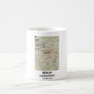 Caneca De Café Viagem de maratona alemã de Berlim