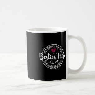 Caneca De Café Viagem de Meninas 2025 Melhores Amigas Mulheres Fi